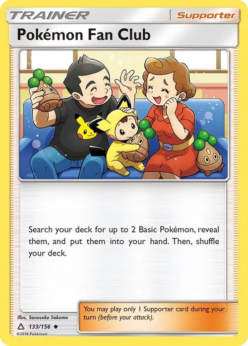 Pokemon Fan Club card art