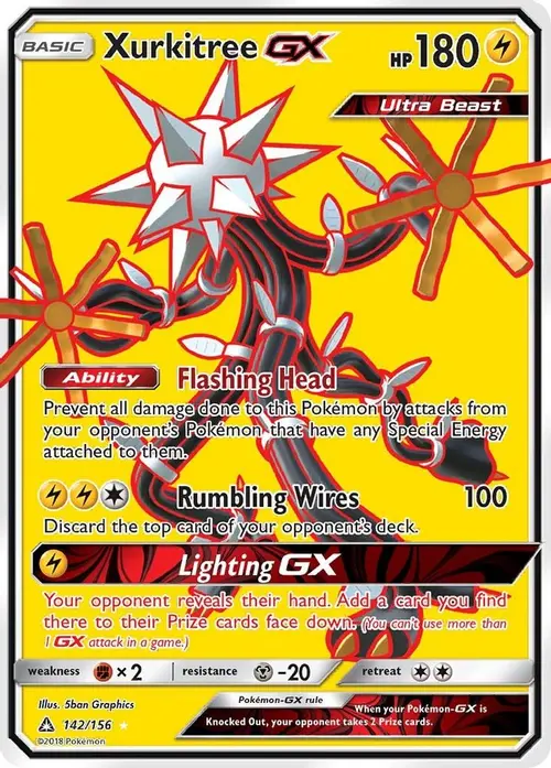 Xurkitree GX (Full Art) card art