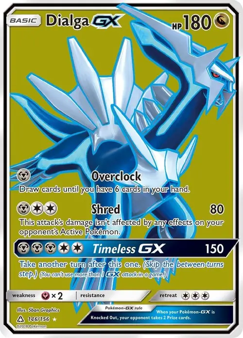 Dialga GX (Full Art) card art