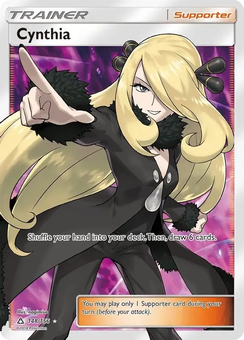 Cynthia (Full Art) card art