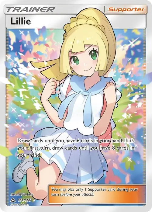 Lillie (Full Art) card art