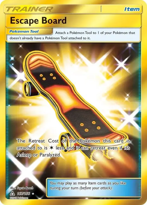 Escape Board (Secret Rare) card art