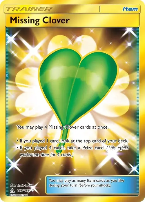 Missing Clover (Secret Rare) card art