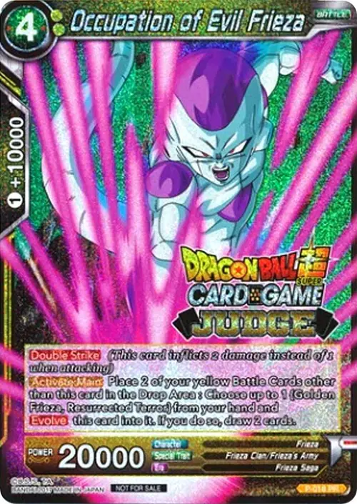 Occupation of Evil Frieza card art