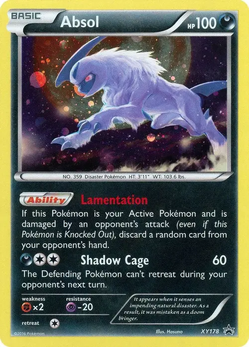 Absol - XY178 card art