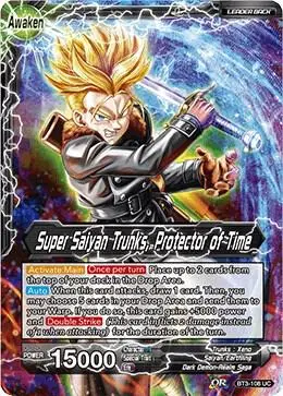 Trunks // Super Saiyan Trunks, Protector of Time card art