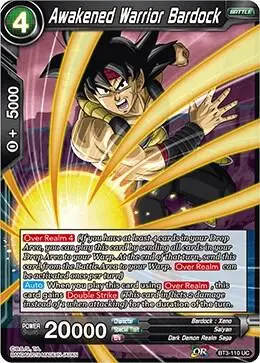 Awakened Warrior Bardock card art