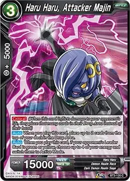 Haru Haru, Attacker Majin (2018) card art