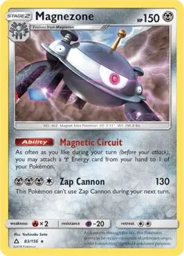 Magnezone - 83/156 (Prerelease Kit Exclusive) card art