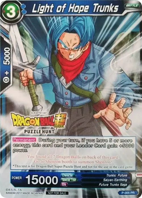 Light of Hope Trunks (Puzzle Hunt) card art