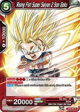Rising Fist Super Saiyan 2 Son Goku card art