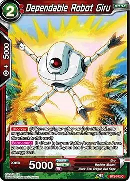 Dependable Robot Giru card art