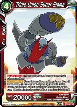 Triple Union Super Sigma card art
