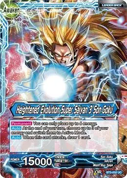 Son Goku // Heightened Evolution Super Saiyan 3 Son Goku card art