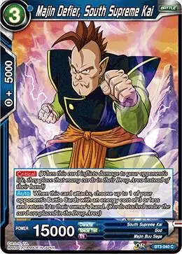 Majin Defier, South Supreme Kai card art