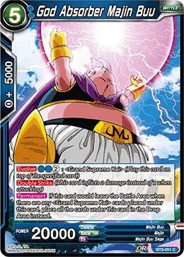 God Absorber Majin Buu card art