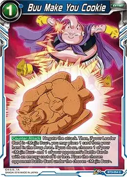 Buu Make You Cookie card art