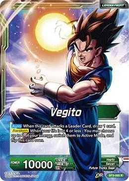 Vegito // Going All In, SSB Vegito card art