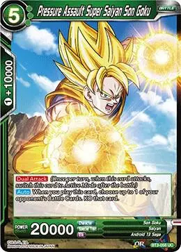 Pressure Assault Super Saiyan Son Goku card art