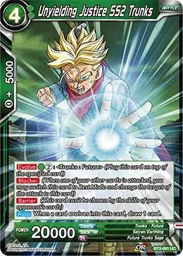 Unyielding Justice SS2 Trunks card art