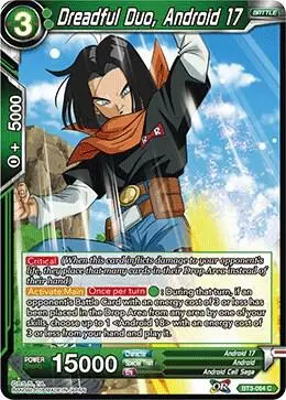 Dreadful Duo, Android 17 card art