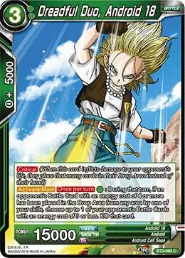 Dreadful Duo, Android 18 card art