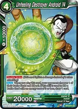 Unfeeling Destroyer Android 14 card art