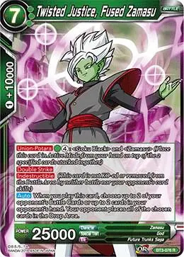 Twisted Justice, Fused Zamasu card art