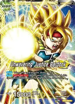 Bardock // Unwavering Justice Bardock card art