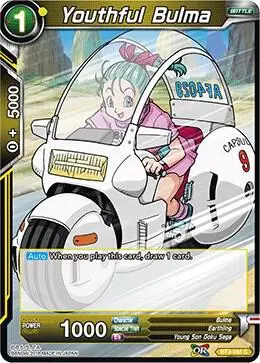 Youthful Bulma card art