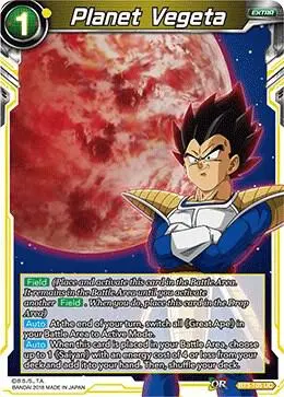 Planet Vegeta card art