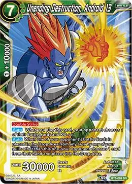 Unending Destruction, Android 13 card art