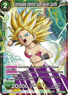 Unstoppable Ambition Super Saiyan Caulifla card art