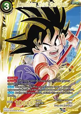 Explosive Spirit Son Goku (SPR) card art