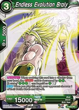 Endless Evolution Broly card art