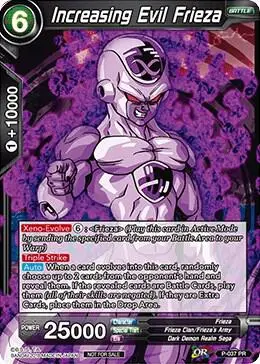 Increasing Evil Frieza card art