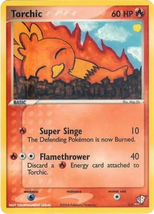 Torchic - 3/5 card art