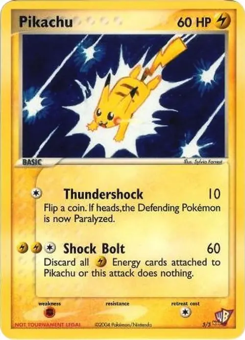 Pikachu - 5/5 card art