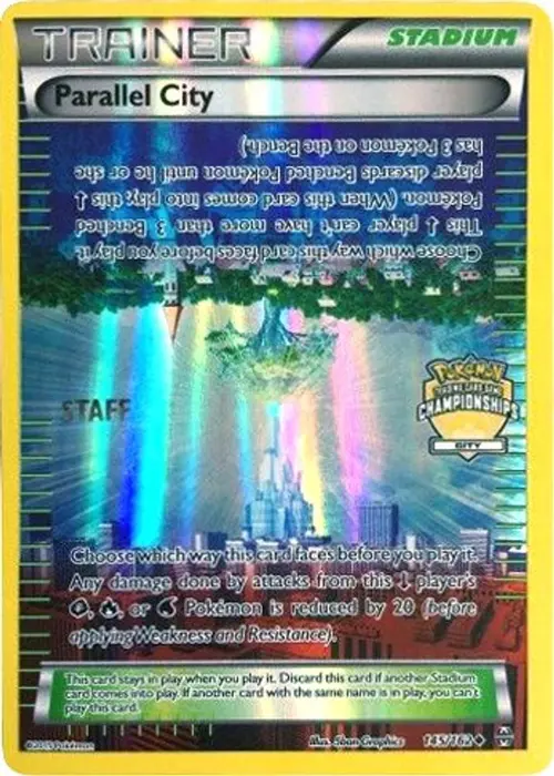 Parallel City - 145/162 (City Championships) [Staff] card art
