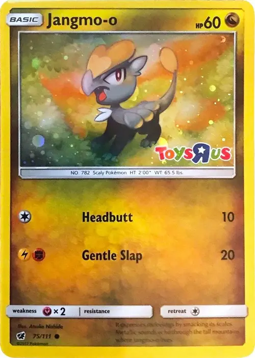 Jangmo-o - 75/111 (Toys R Us Promo) card art