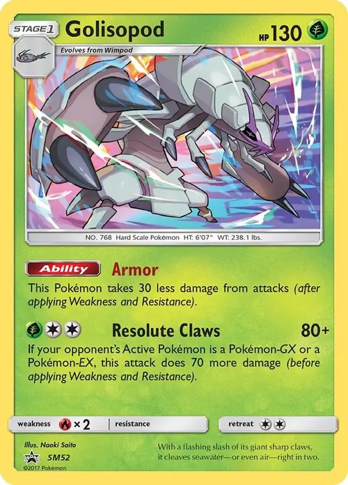Golisopod - SM52 card art