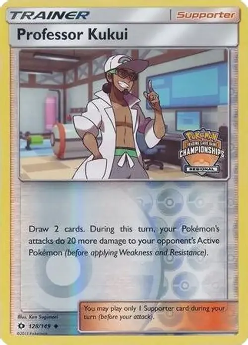 Professor Kukui - 128/149 (Regional Championships) card art