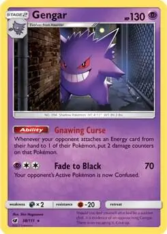 Gengar - 38/111 (Prerelease Kit Exclusive) card art