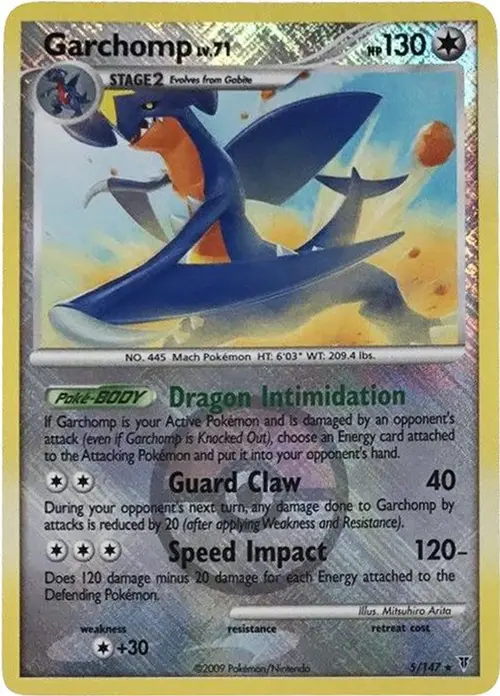 Garchomp - 5/147 (Championship Promo) card art