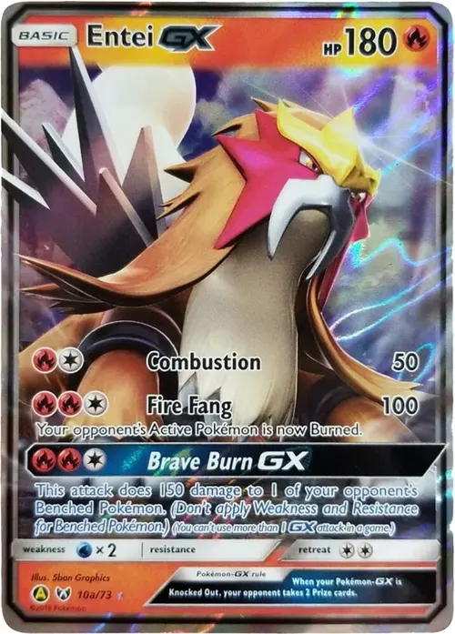 Entei GX - 10a/73 card art