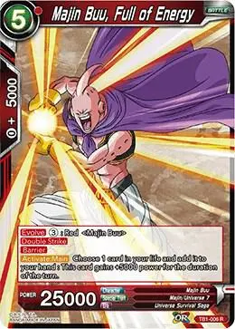 Majin Buu, Full of Energy card art