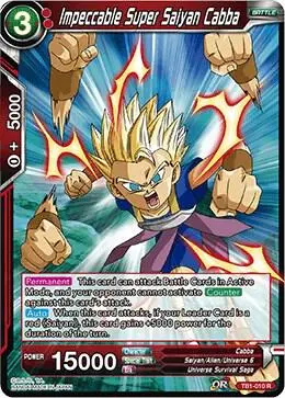 Impeccable Super Saiyan Cabba card art