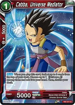 Cabba, Universe Mediator card art