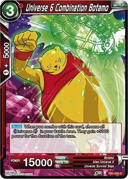 Universe 6 Combination Botamo card art