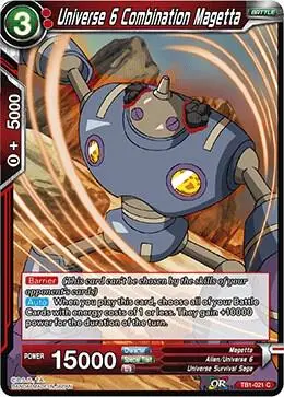 Universe 6 Combination Magetta card art